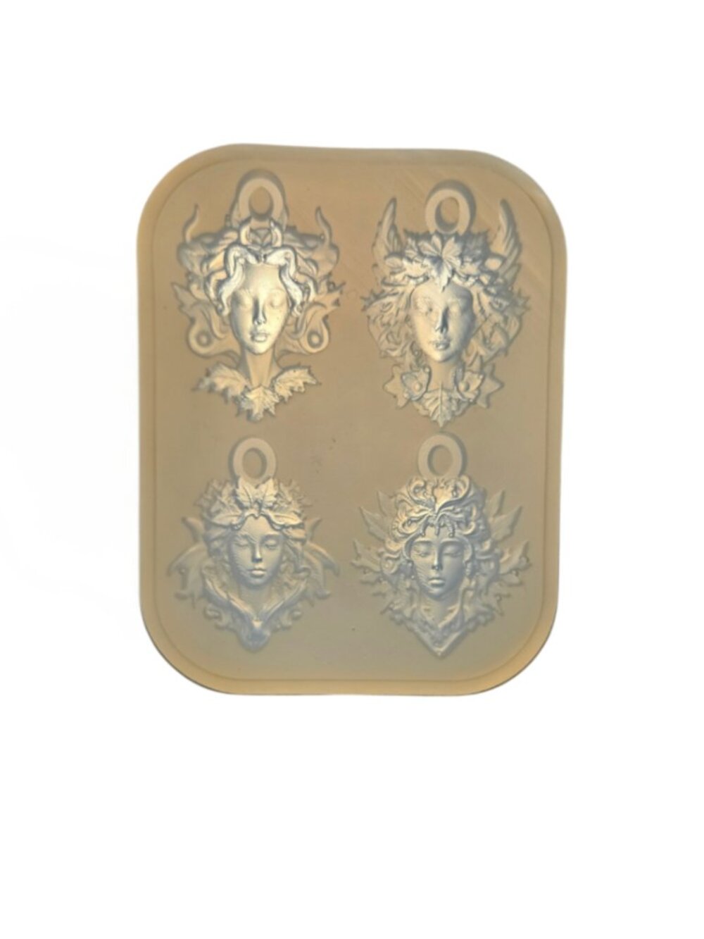 Classical Era Ladies Silicone Mold - Picture 10 of 12